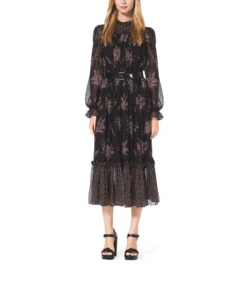 Silk Chiffon Dress